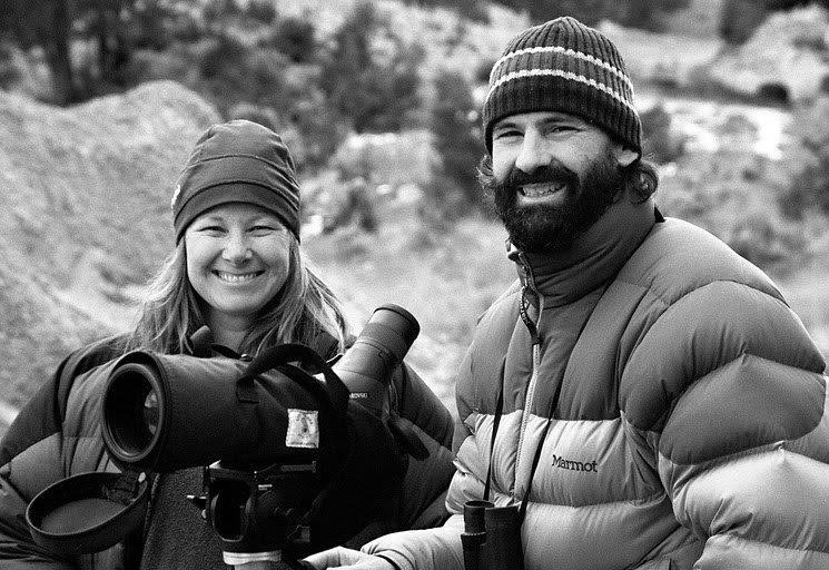 Nathan Varley and Linda Thurston